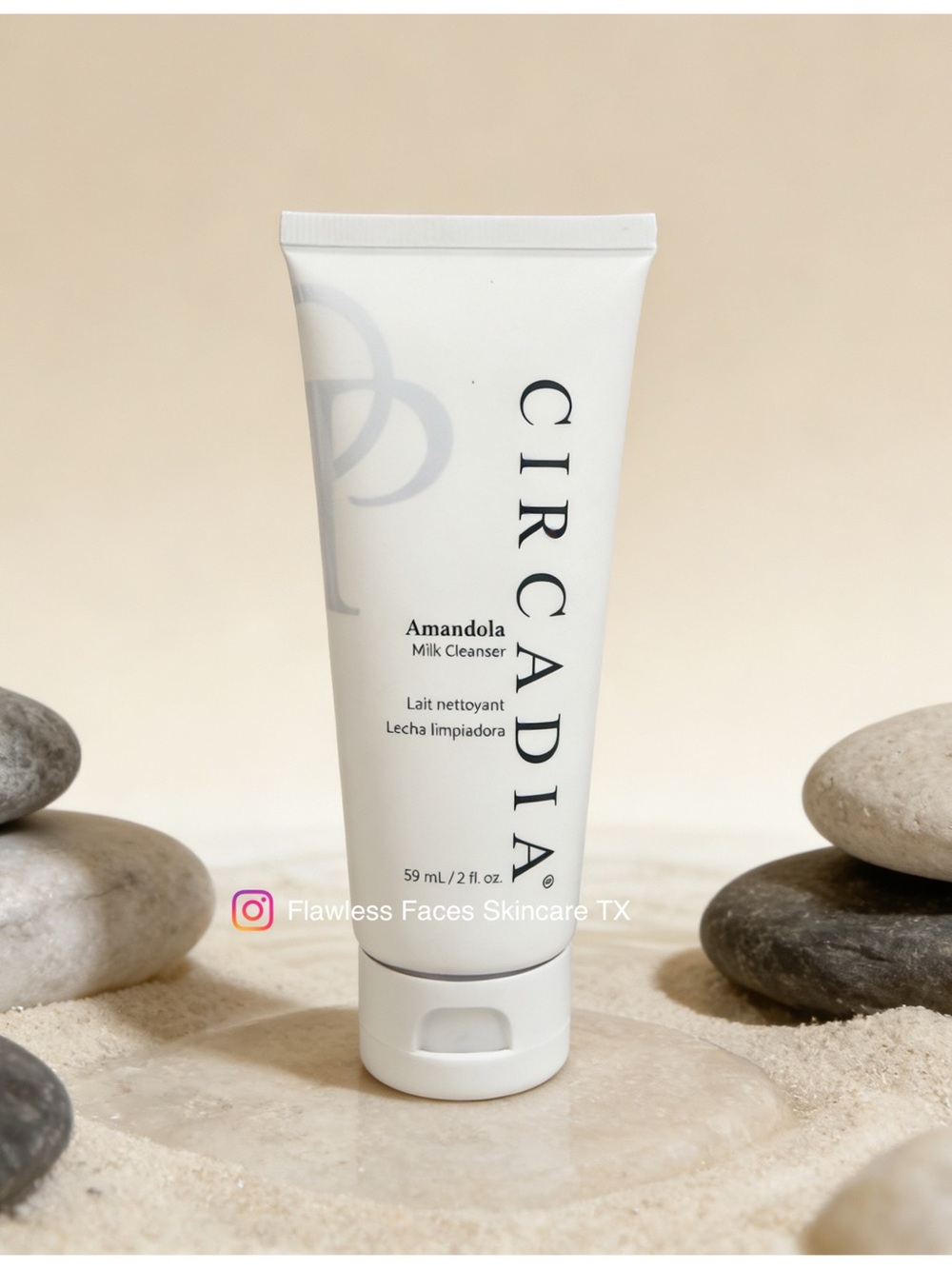 Circadia Amandola Milk Cleanser - NIB - sealed tip - exp 8/28